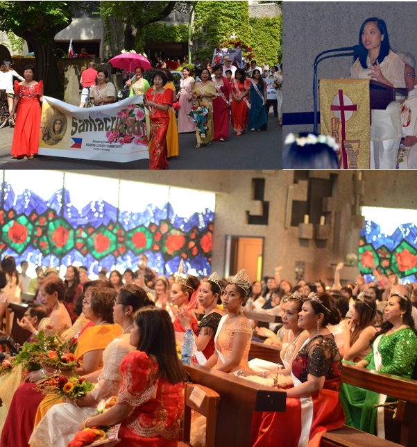 Filipinos In Germany Celebrate The Santacruzan