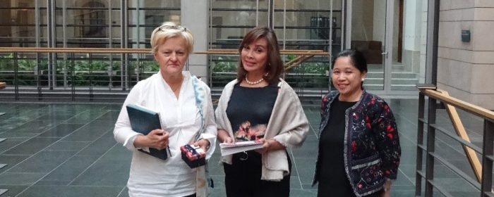 SENATOR LEGARDA HIGHLIGHTS PH ENVIRONMENT PROTECTION EFFORTS IN MEETING WITH GERMAN GREEN PARTY MEMBER
