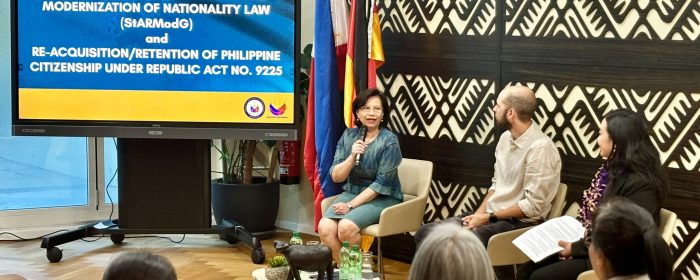Forum on German and Philippine Nationality Laws Hosted by the Philippine Embassy in Berlin